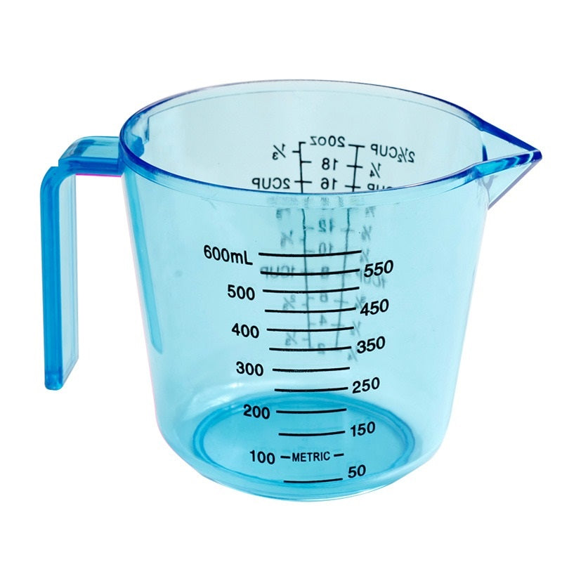 Plastic Measuring Jug 600ml Plastic Best for Baking