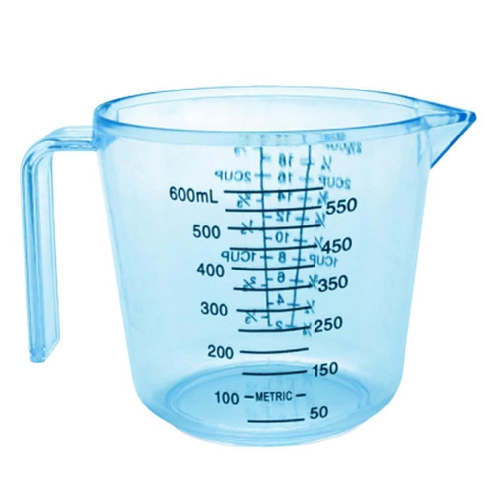Plastic Measuring Jug 600ml Plastic Best for Baking