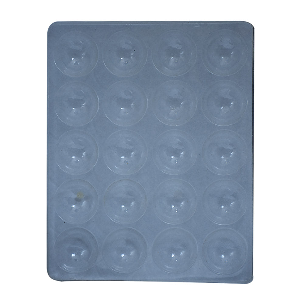 Plastic Sheet Chocolate Mold (Design 1)