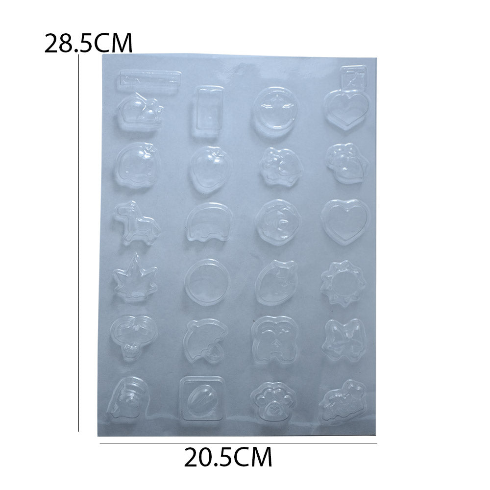 Plastic Sheet Chocolate Mold (Design 3)
