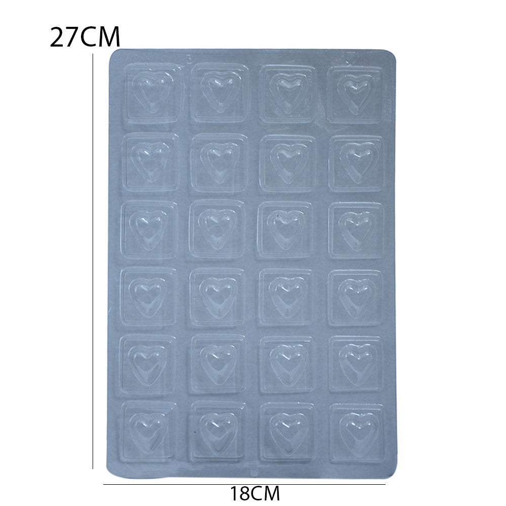 Plastic Sheet Chocolate Mold (Design 4)