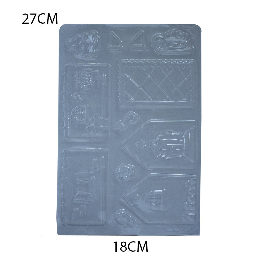 Plastic Sheet Chocolate Mold (Design 5)