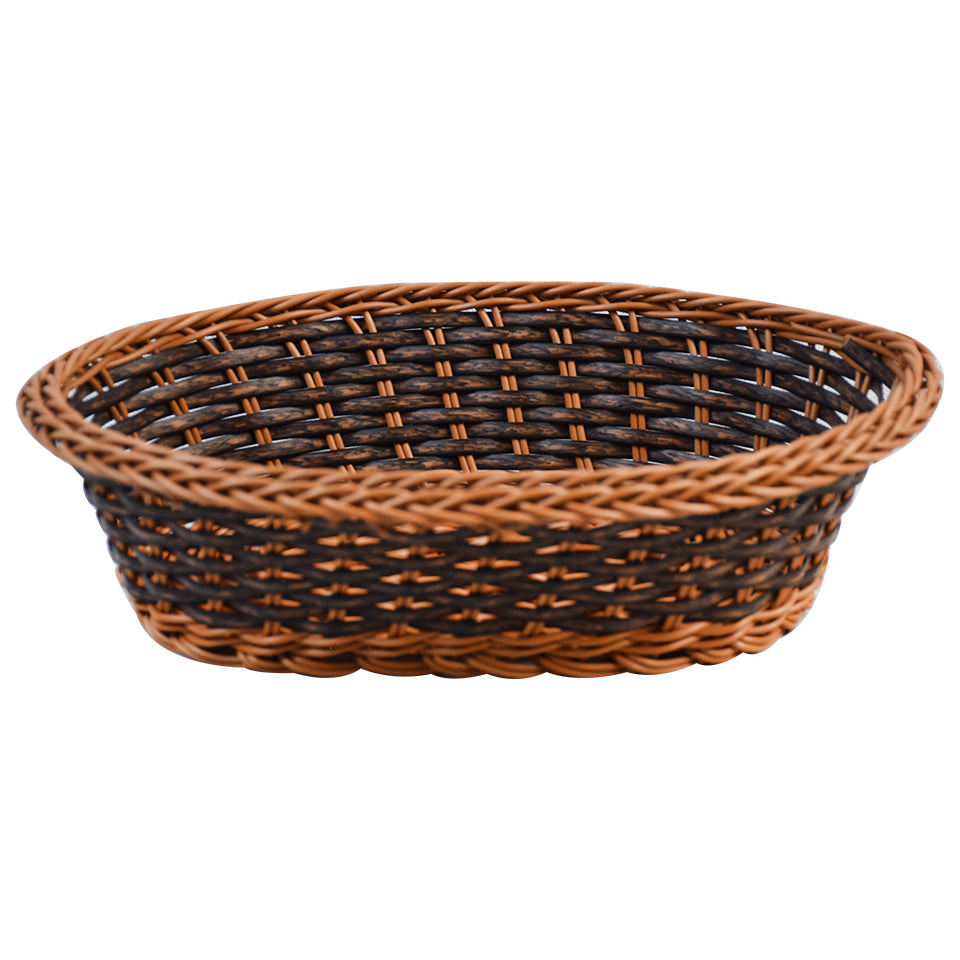 Plastic Woven Decoration & Storage Basket Design 03 Medium