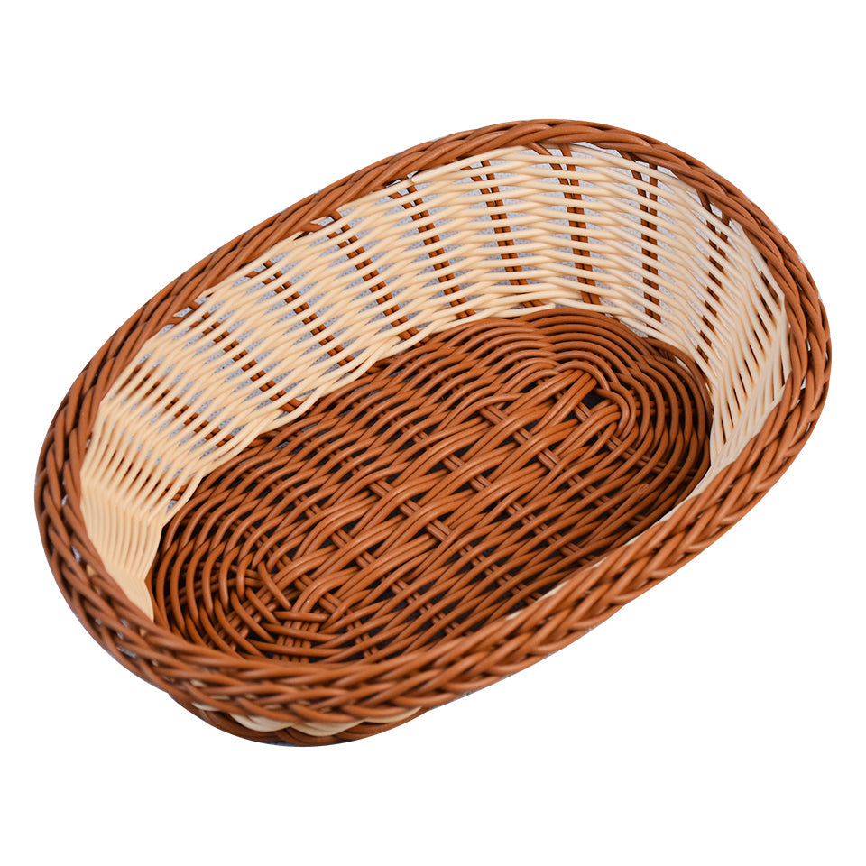 Plastic Woven Decoration & Storage Basket Design 03 Small