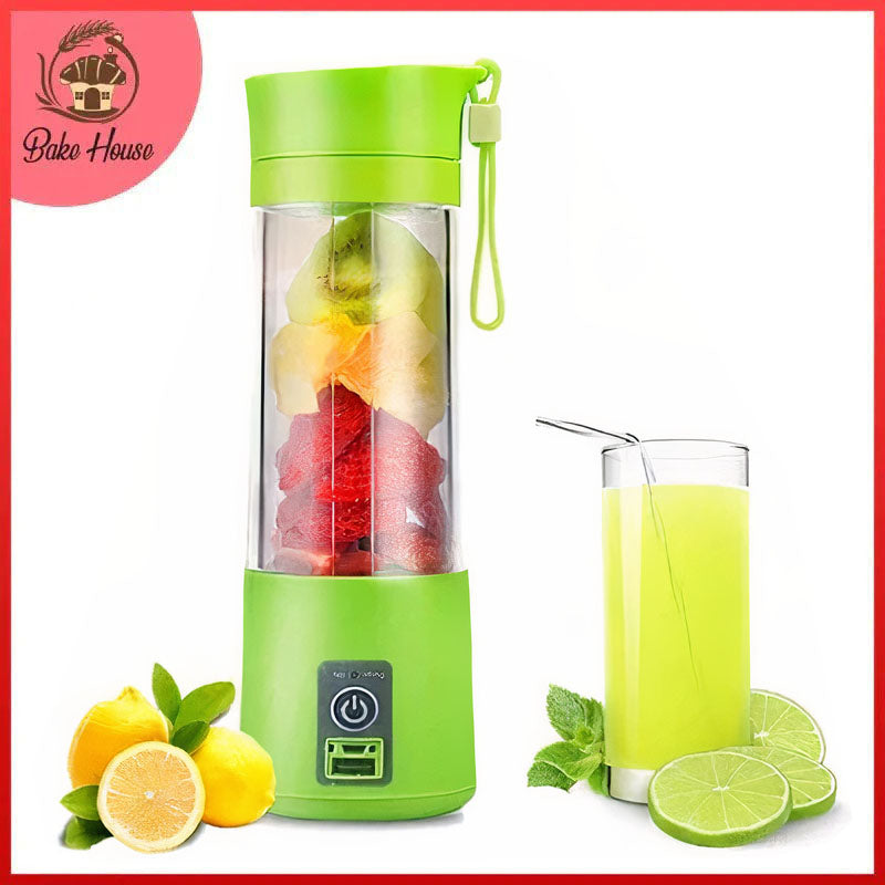 Portable Juicer Blender Rechargeable 350ML NG01 Bake House The Baking Treasure