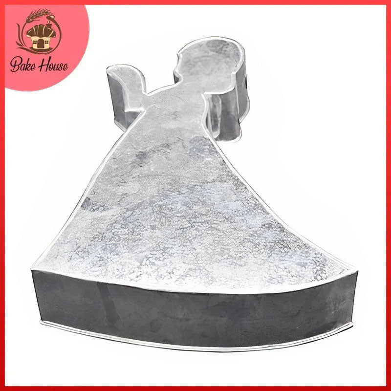 Princess Cake Silver Tin Mold