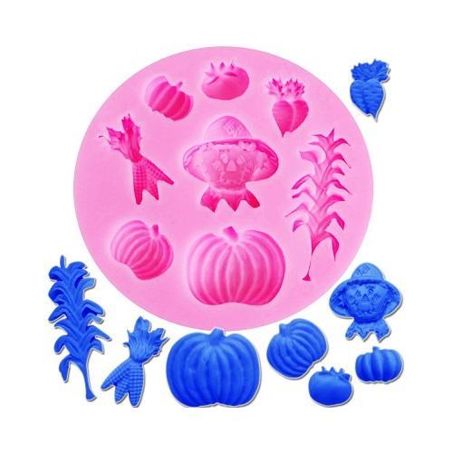 Pumpkin Silicone Fondant & Chocolate Mold