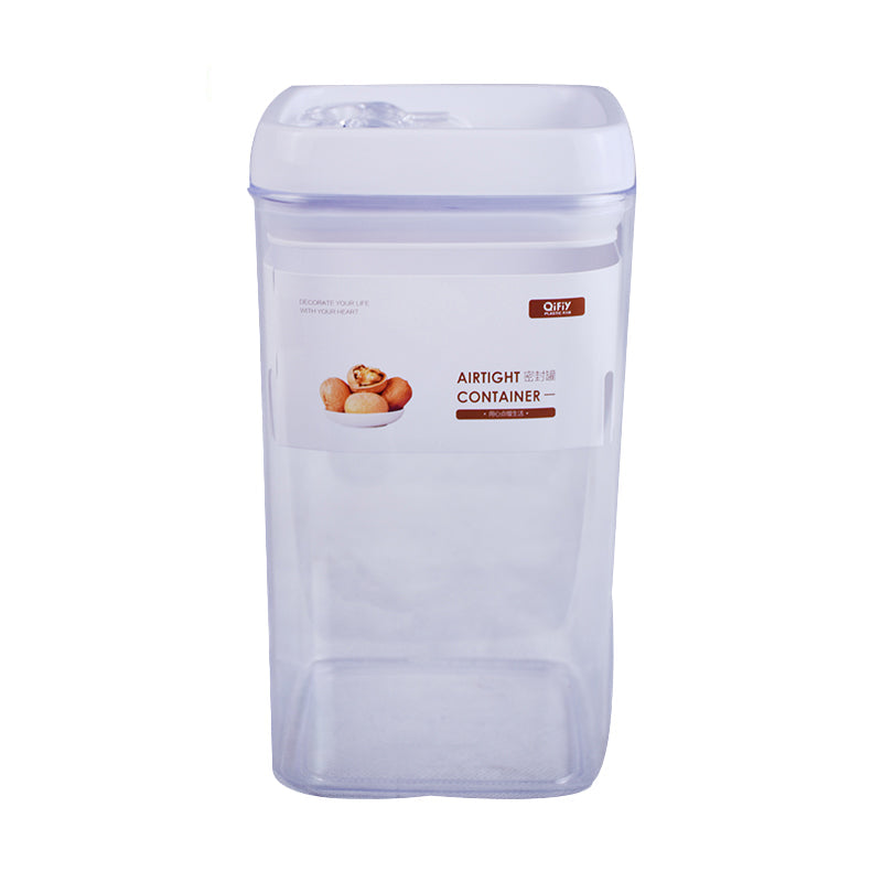 Qifiy Plastic Seal Pot Airtight Container 1200ml