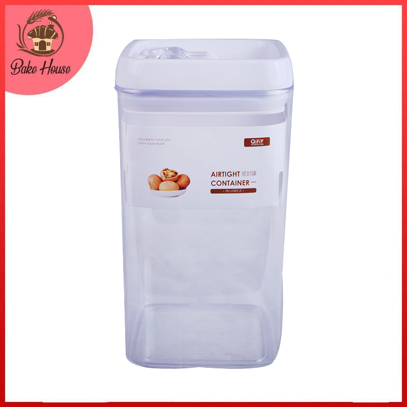 Qifiy Plastic Seal Pot Airtight Container 1200ml
