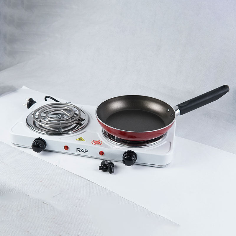 RAF Electric Stove Two Cooking Plates 2000 W R.8020B (White)