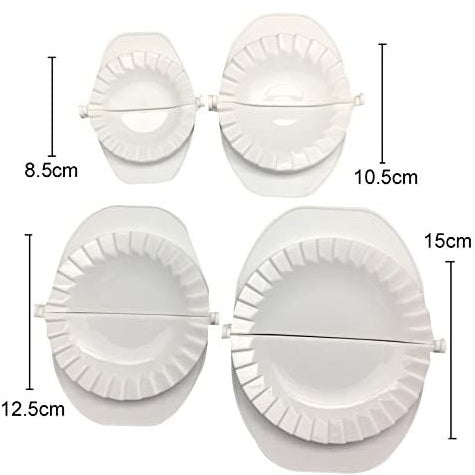 Ravioli Dough Pastry Dumpling Mold 4Pcs Set Plastic