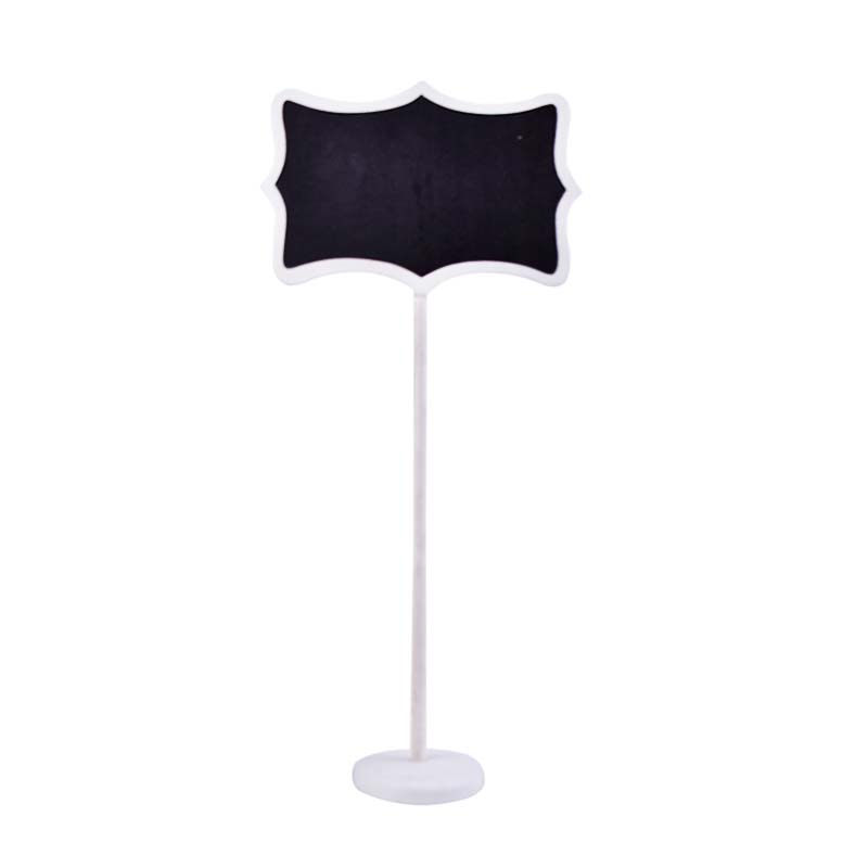 Rectangle Shape Mini ChalkBoard, Message Board with Stick Stand