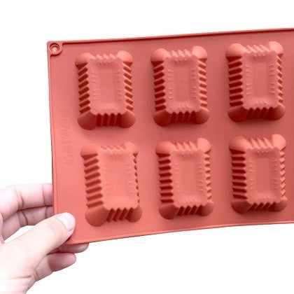 Rectangle Shape Silicone Mold 8 Cavity