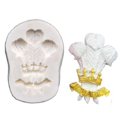 Relief Feather Silicone Fondant & Chocolate Mold