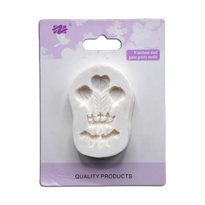 Relief Feather Silicone Fondant & Chocolate Mold