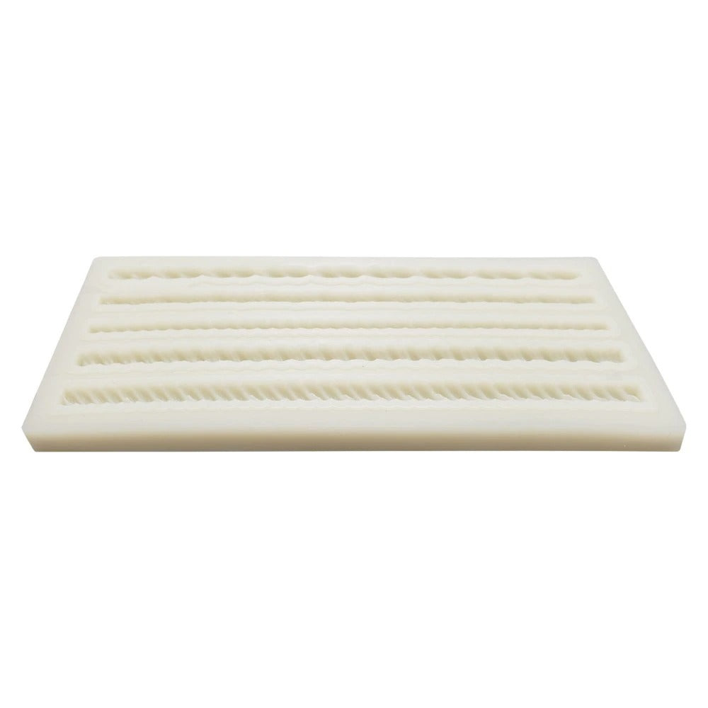 Rope Silicone Fondant Mold 5 Cavity