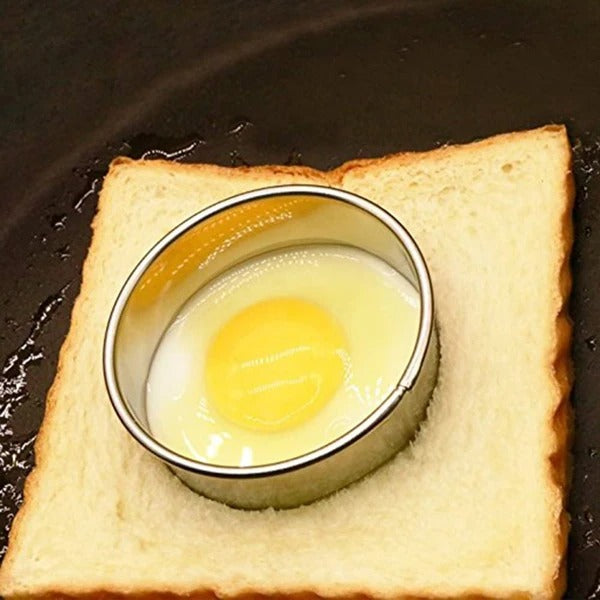 Round Cookie Cutter Stainless Steel 5Pcs Set