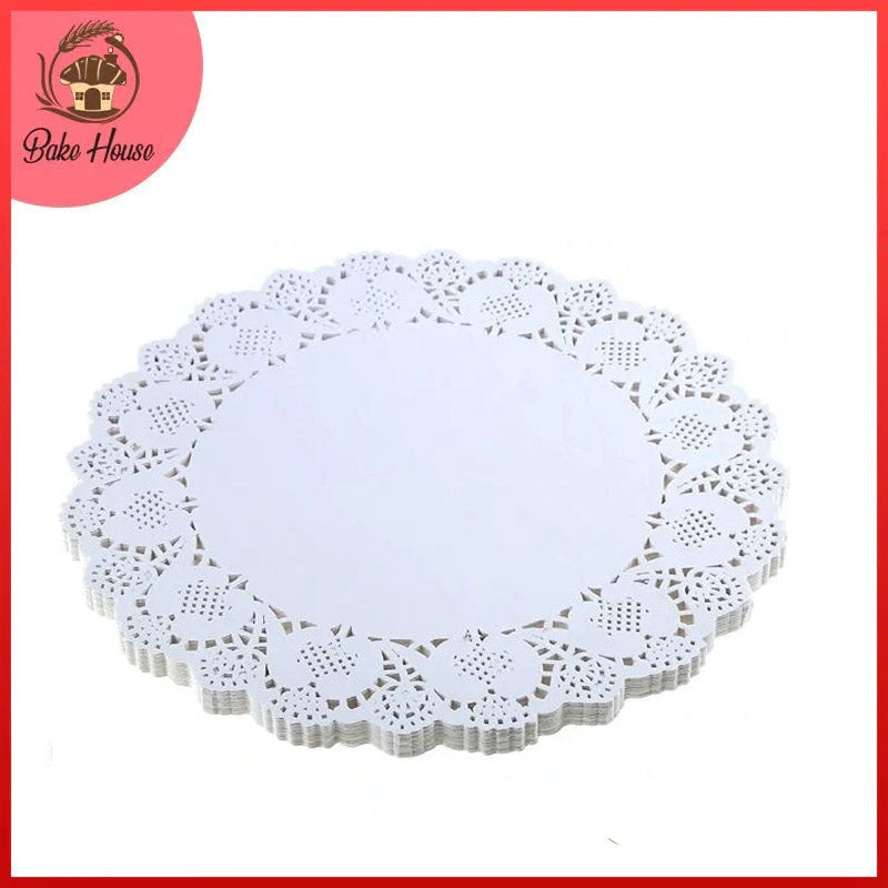 Round Shape Doilies Paper 50Pcs Pack 30CM