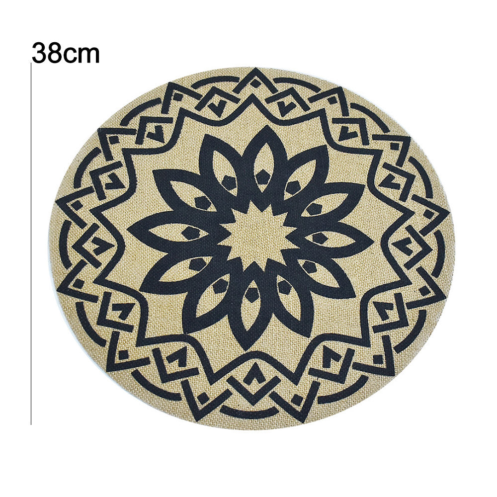 Round Table Mat (Design 2)