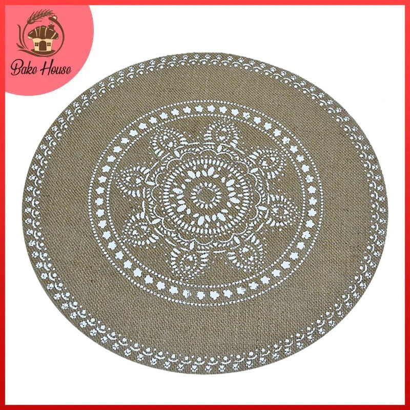 Round Table Mat (Design 4)