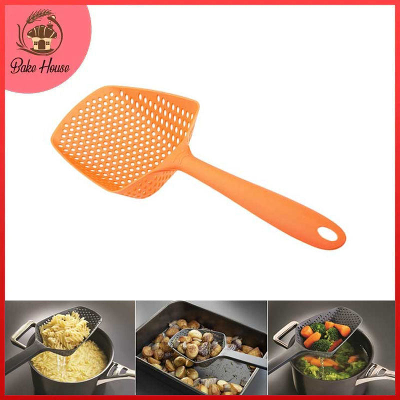 Scoop Colander Plastic Large