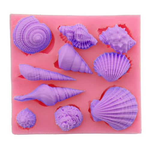Sea Theme Silicone Fondant & Chocolate Mold