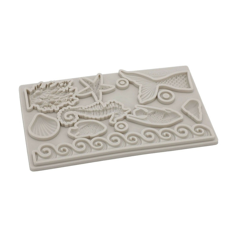 Sea Theme Silicone Fondant Mold Large