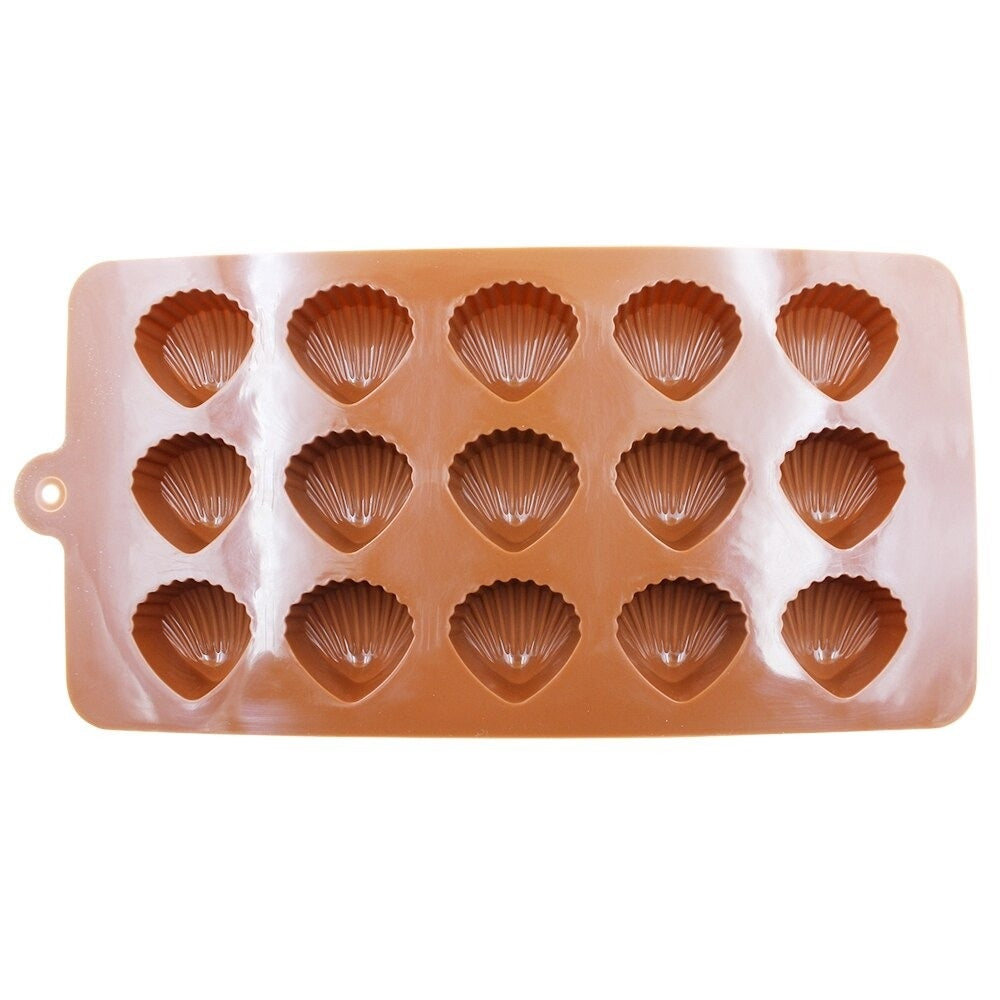 Shell Silicone Chocolate & Candy Mold 15 Cavity