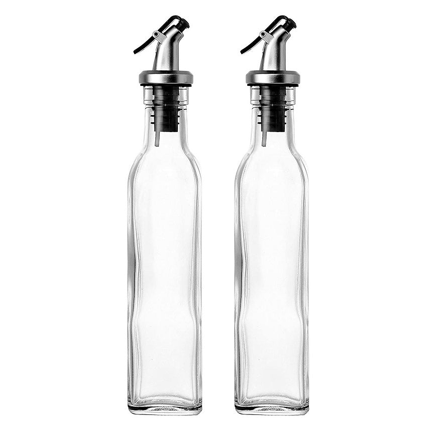 Shengya Oil & Vinegar Glass Cruet 250ML 2Pcs Set