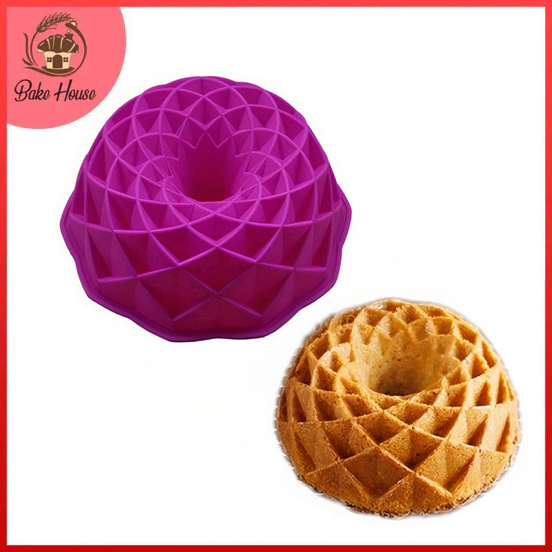 Silicone Baking Mold Round Bundt 9 Inch