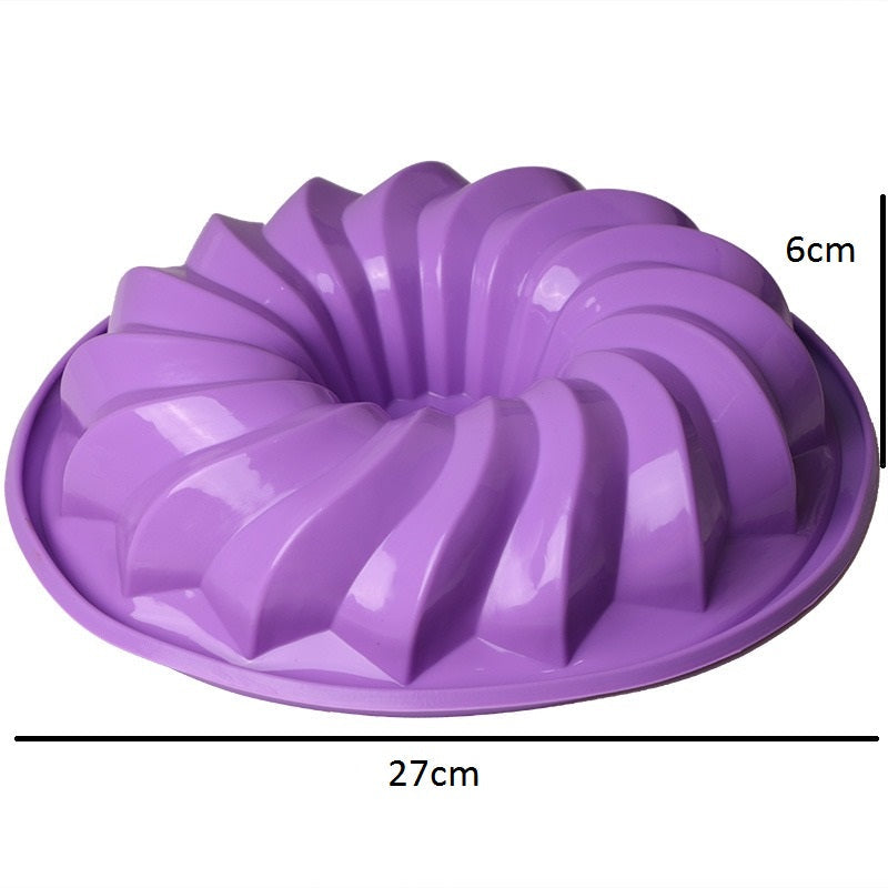 Silicone Bundt Baking Mold Design 04 (27cm)