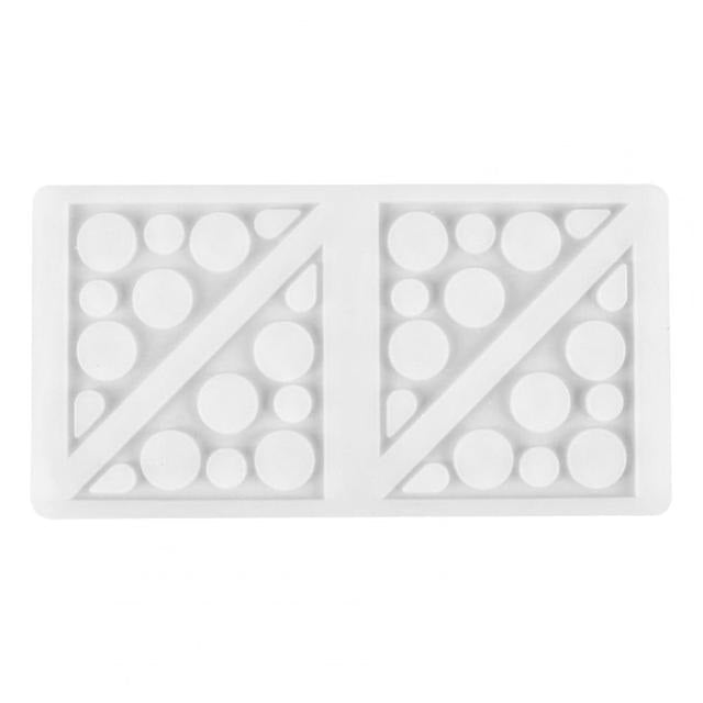 Silicone Chocolate Garnish Mold Triangle 4 Cavity