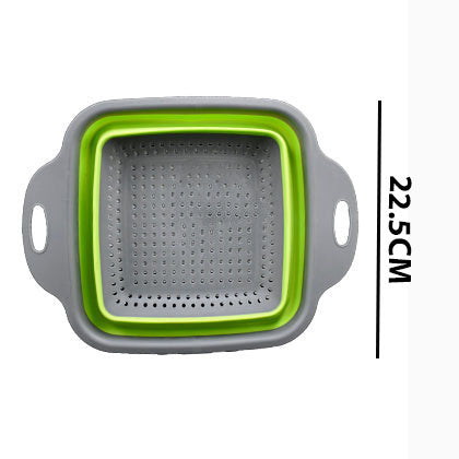 Silicone Fruit Washing Basket Square Medium