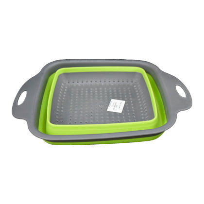 Silicone Fruit Washing Basket Square Medium