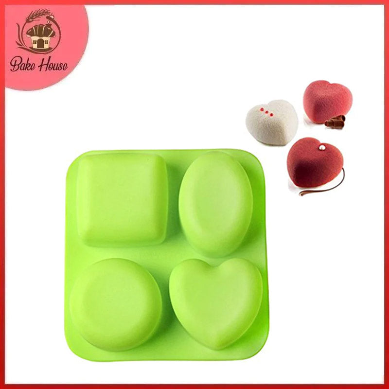 Silicone Heart Round Square Oval Shape Mold