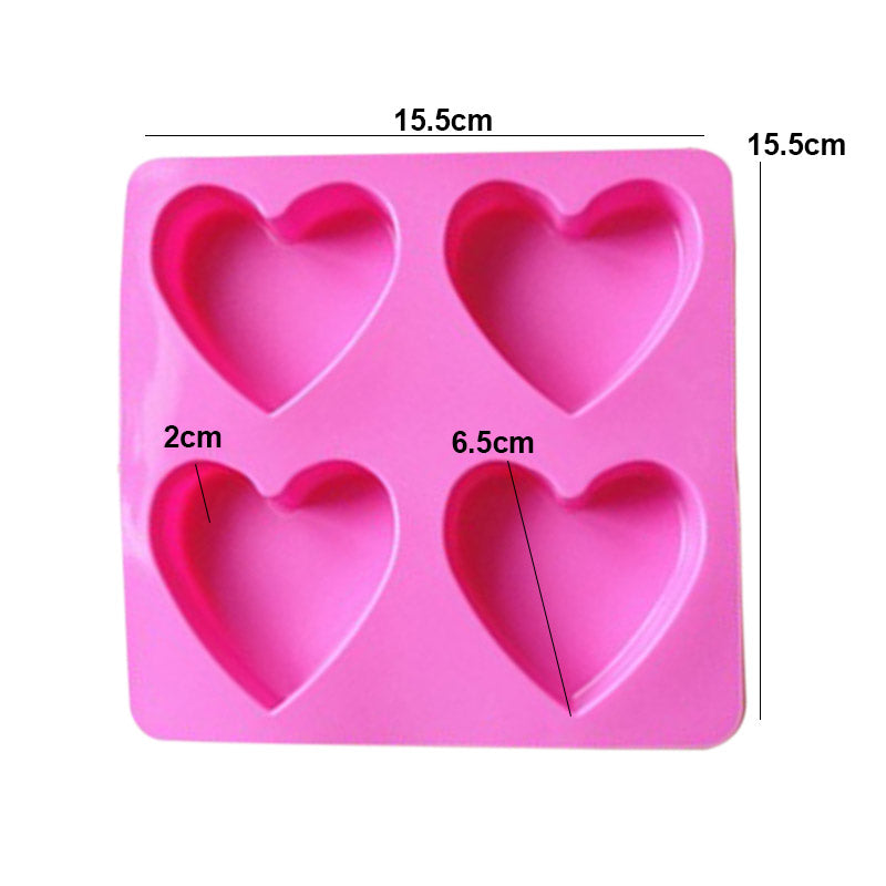 Silicone Heart Shape Mold