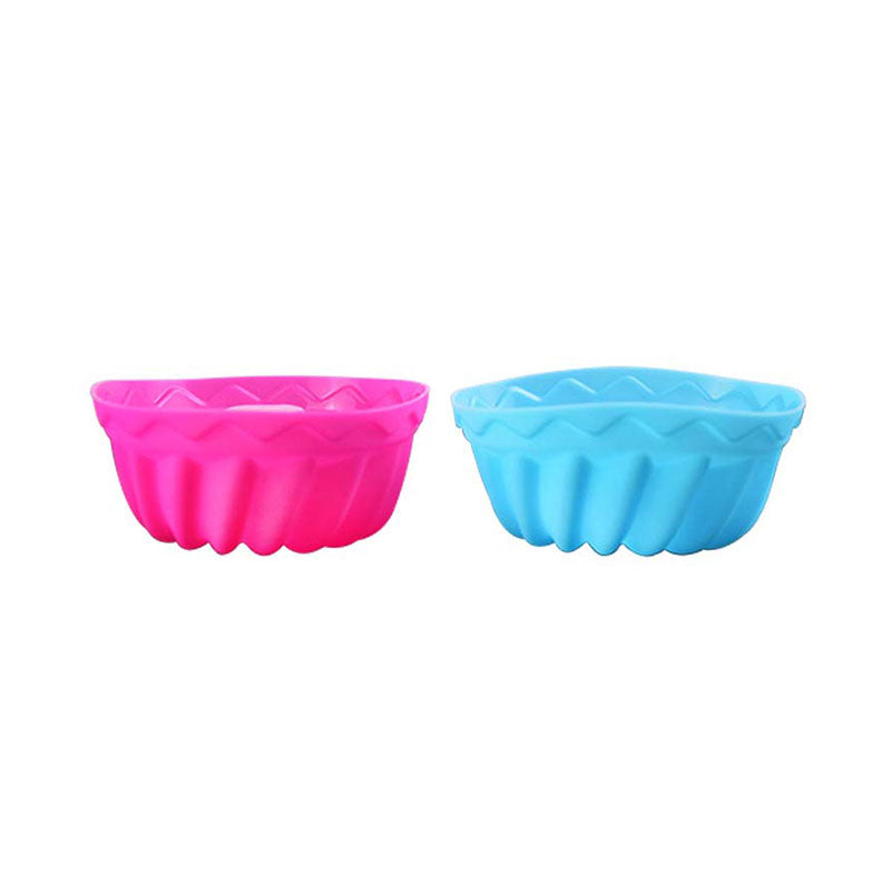 Silicone Mini Bundt Baking Mold 6Pcs Set