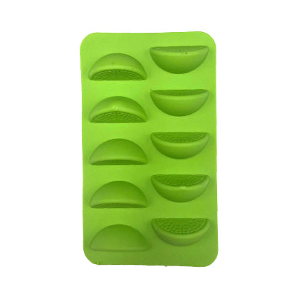 Silicone Orange Shape Chocolate Mold 10 Cavity