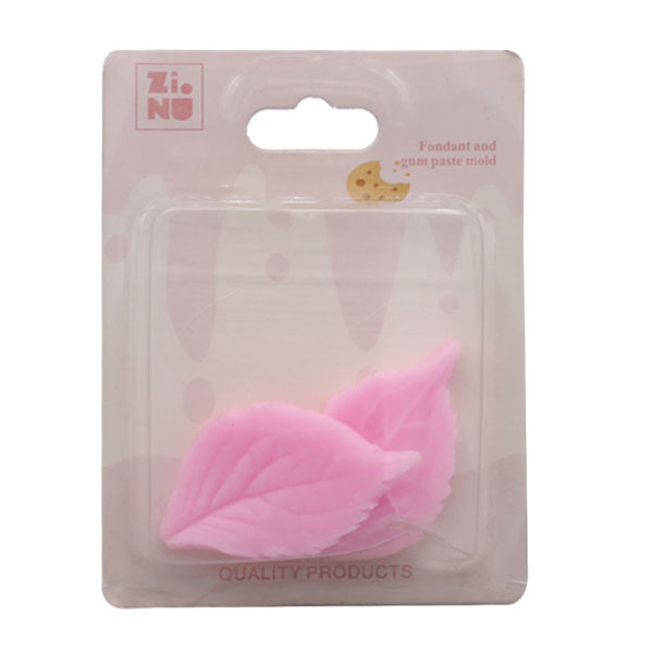 Leaves Shape Silicone Fondant Mold 2 Cavity