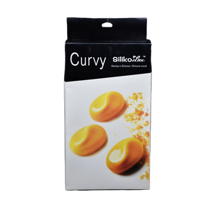 Silikolove 12 Curvy Silicone Dessert & Baking Mold