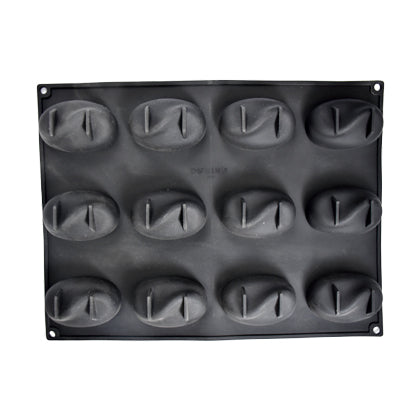 Silikolove 12 Curvy Silicone Dessert & Baking Mold