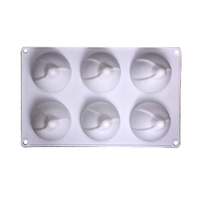 Silikolove Christmas Cap Silicone Dessert & Baking Mold 6 Cavity