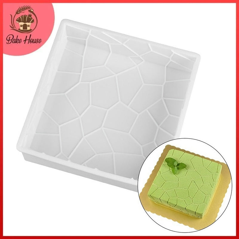 Silikolove Cracked Pattern Silicone Mousse Cake & Baking Mold