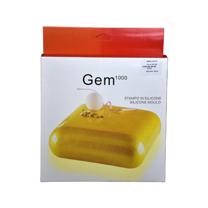 Silikolove Gem 1000 Square Silicone Mousse Cake & Baking Mold