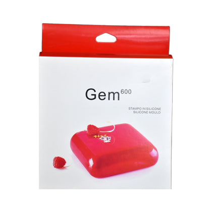 Silikolove Gem 600 Square Silicone Mousse Cake And Baking Mold