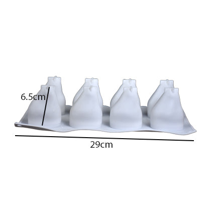 Silikolove Pear Shape 8 Cavity Silicone Dessert & Baking Mold