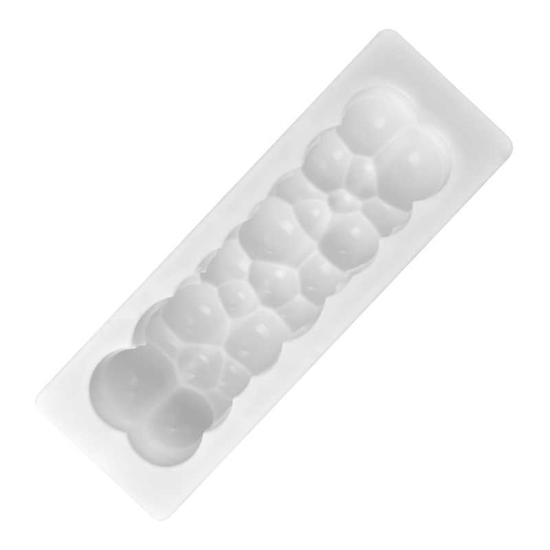Silikolove Rectangle Bubble Silicone Mousse Cake & Baking Mold