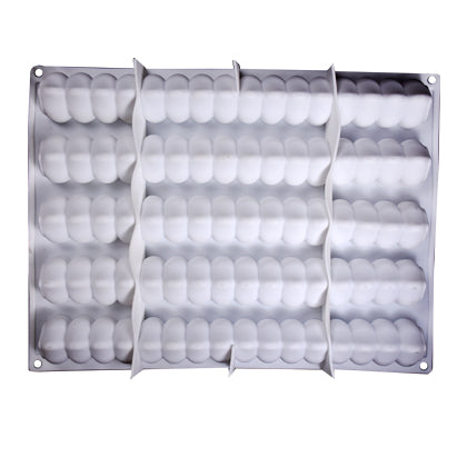 Silikolove Siamese Caterpillar Silicone Mousse Cake Mold