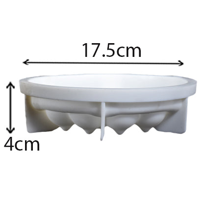 Silikolove Small Hill Tower Cream Silicone Mousse Cake And Baking Mold