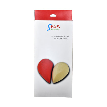 Silikolove Water Drop Heart Shape Silicone Dessert & Baking Mold